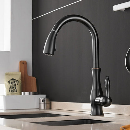 Anton – eleganter, ausziehbarer Küchenwasserhahn