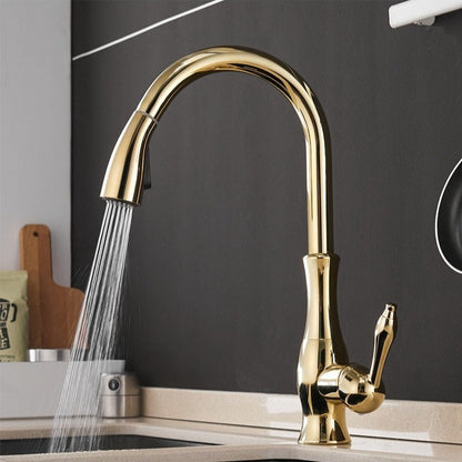 Anton – eleganter, ausziehbarer Küchenwasserhahn