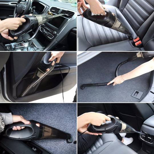 Aspirateur de voiture portable sans fil rechargeable