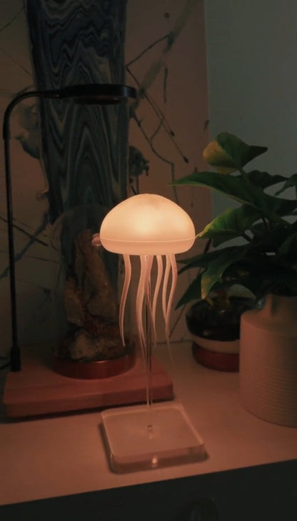 Lampe suspension décorative LED effet méduse dansante