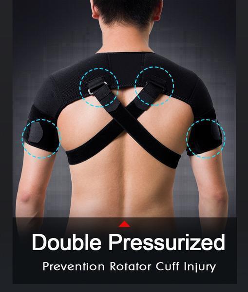Support d'épaule réglable avec ceintures amovibles durable