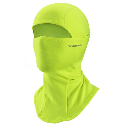 Masque facial thermique en tissu stretch pour ski d’hiver
