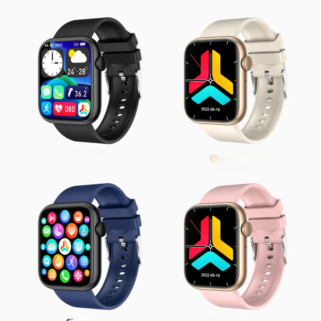 Montre connectée sportive avec suivi d'activité et cardio intégré
