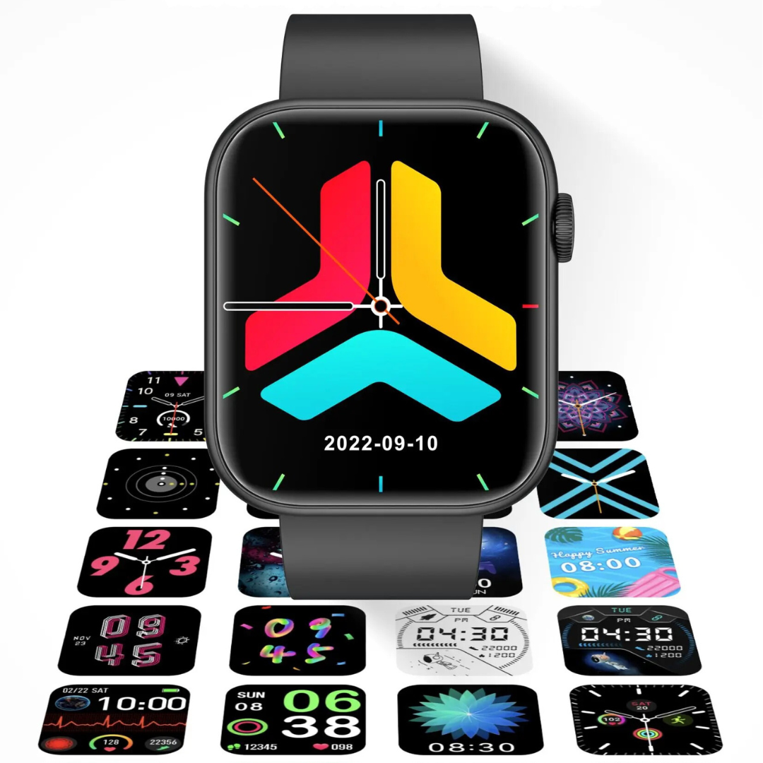Montre connectée sportive avec suivi d'activité et cardio intégré