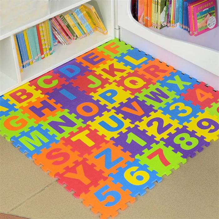 Tapis de Sol Jouet Bébé Doux - Santeova