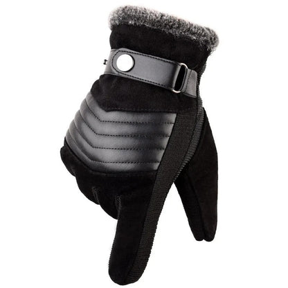 Lässige Lederhandschuhe für Herren