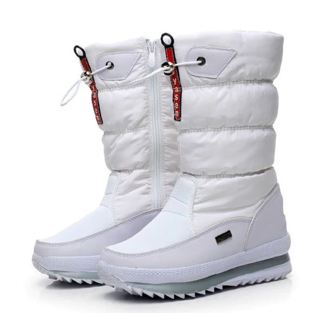 Bottes d'hiver isolantes doublure pelucheuse